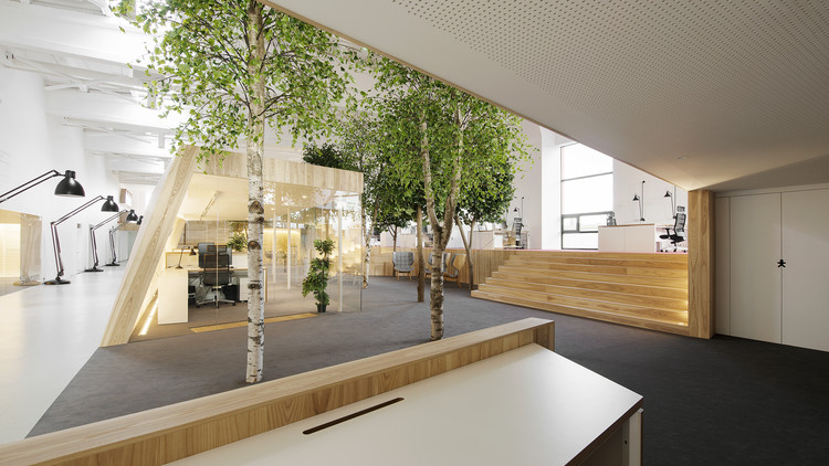 Lenne Office / Kamp Arhitektid - Offices Interiors, Facade, Table