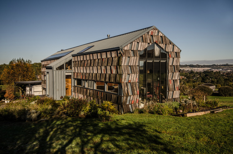 Casa larga / María Laura Cristi + Tramarquitectura - Ventanas, Fachada