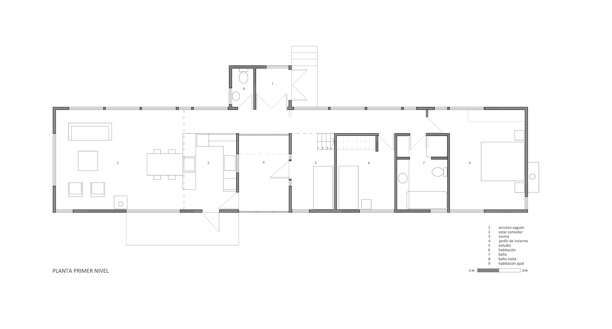 Galería de Casa larga / María Laura Cristi + Tramarquitectura 25