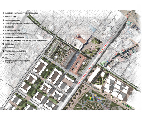 Bronx Neighborhood in Bogotá: A renovation project to transform it into a creative district - Image 20 of 35