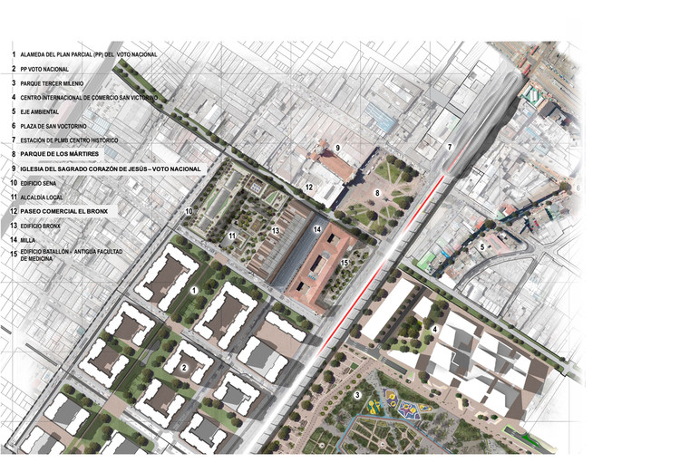 Bronx Neighborhood in Bogotá: A renovation project to transform it into a creative district - Image 20 of 35