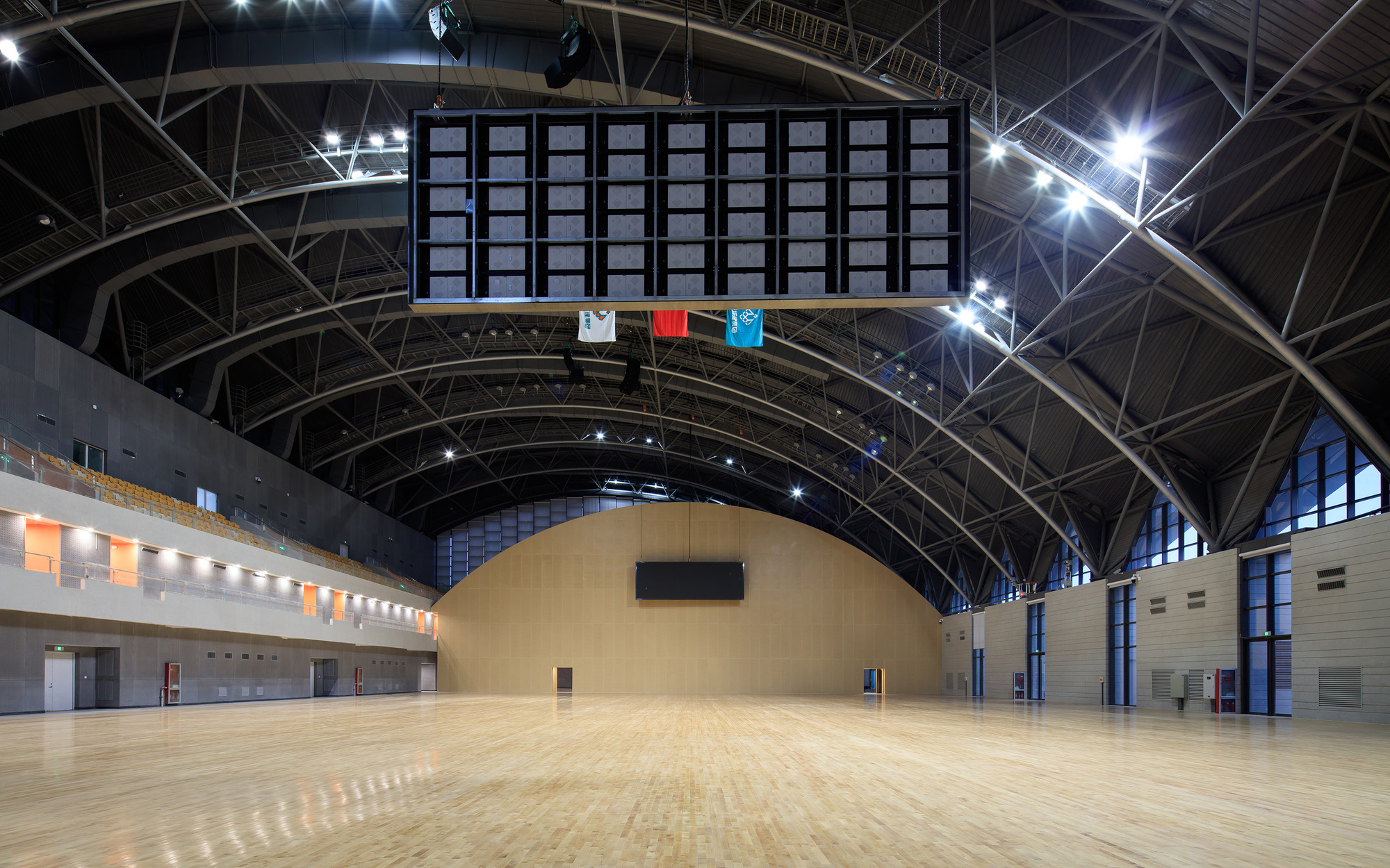 Gallery of Volleyball Arena of 2nd National Youth Games of China