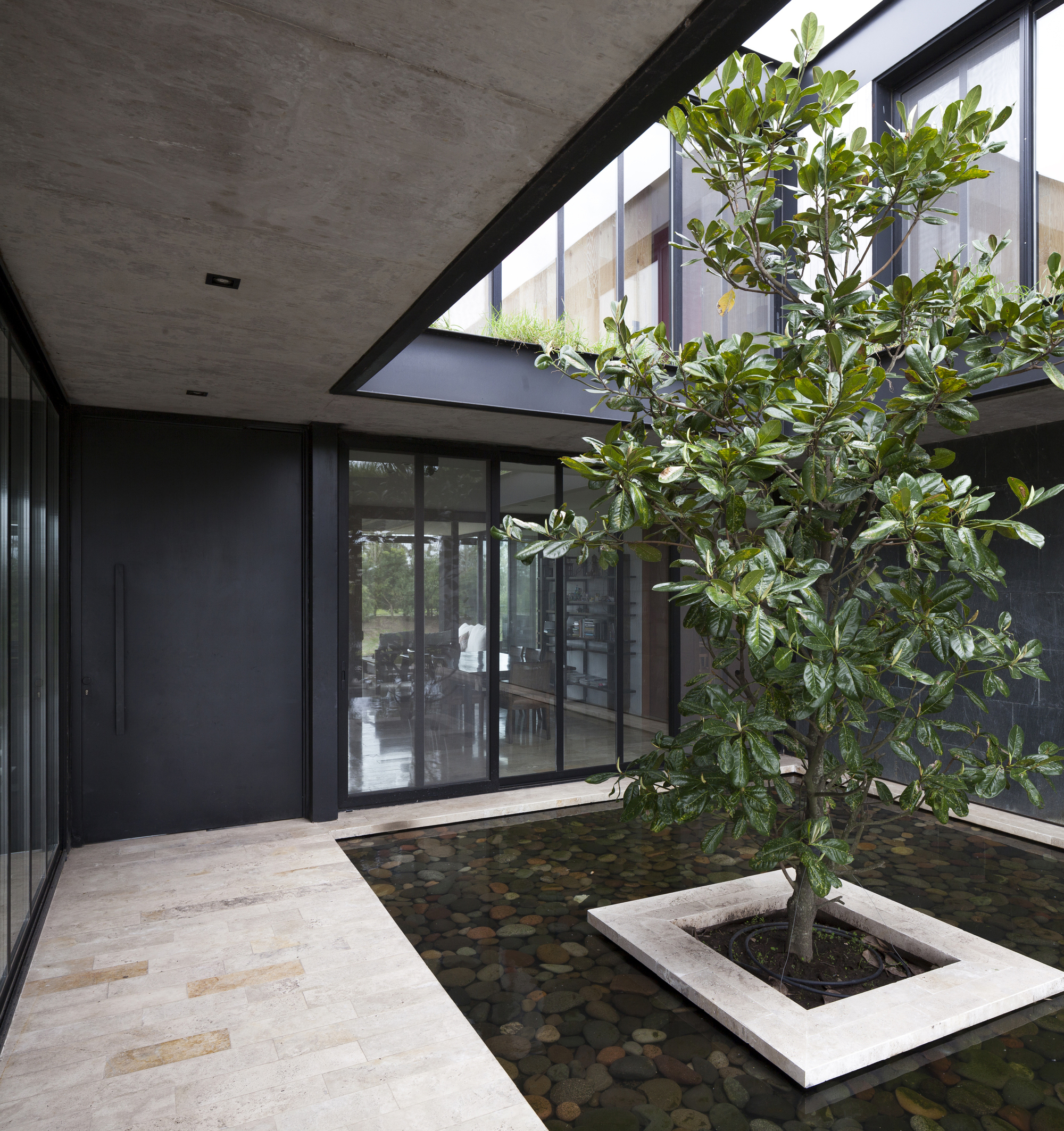 Galería de Patios Interiores en casas argentinas ejemplos