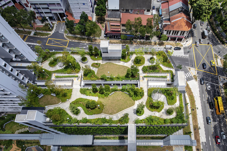 Community Housing in Kallang Whampoa / LOOK Architects - Facade, Windows, Garden