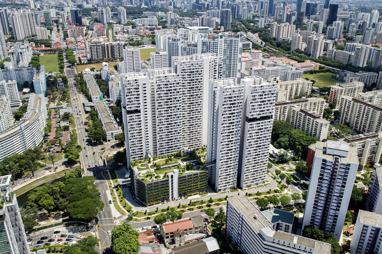 Community Housing in Kallang Whampoa / LOOK Architects - Cityscape