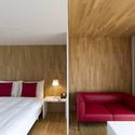 Hotel Säntispark / Carlos Martinez Architekten - Interior Photography, Bed, Bedroom