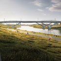 SBP Creates Two Winning Bridge Designs for China's Tianfu Airport City - Image 1 of 4