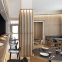 Restaurante Akari / Estudio Peña Ganchegui - Mesas, Madera, Sillas
