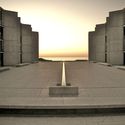 Louis Kahn Salk Institute. Imagem © Flickr por TheNose licença Creative Commons Attribution-Share Alike 2.0