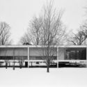 Casa Farnsworth, de Mies van der Rohe. Imagem © Propriedade Pública. Library of Congress, Prints & Photographs Division