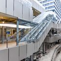 Lighting Corridor / RoarcRenew - Exterior Photography, Renovation, Facade, Handrail