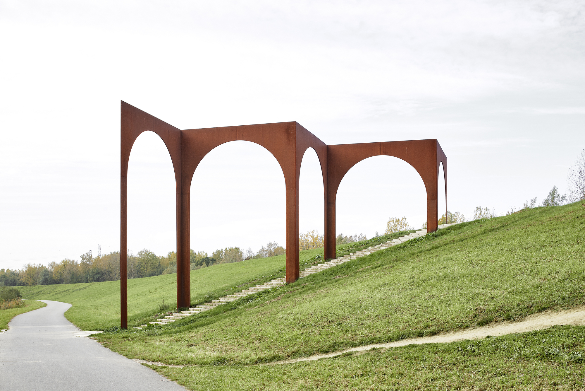 arcade definition Architecture Dictionary