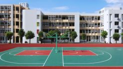  绍兴上虞龙山学校立面改造设计 / 木量建筑