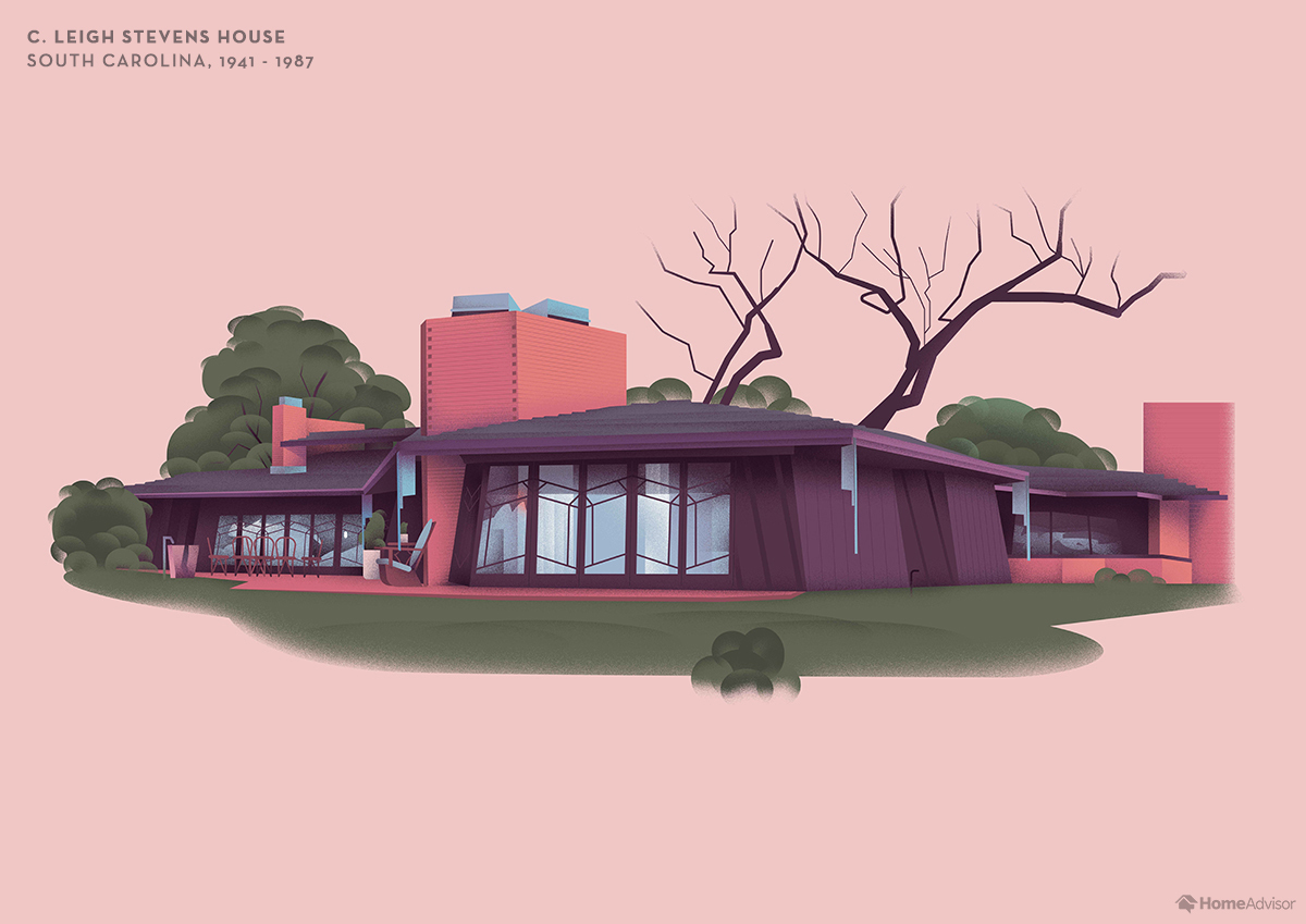 Gallery of Mapping Frank Lloyd Wright's Creations throughout the United