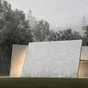 Iranian Project Manipulates Geometric Slabs for Privacy in Forest Villa  - Image 4 of 4