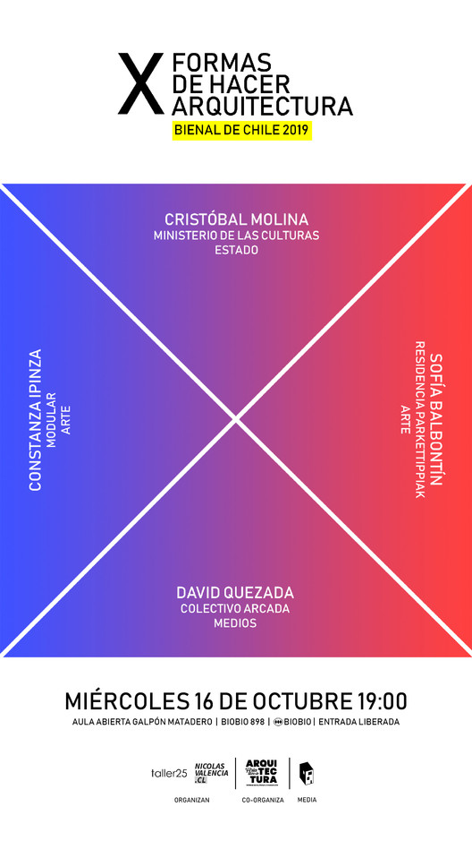 First keynote session of #XFORMAS at the XXI Chile Architecture Biennial