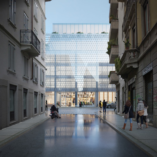 Skidmore, Owings and Merrill Design Adaptive Reuse Project in Milan - Image 3 of 4