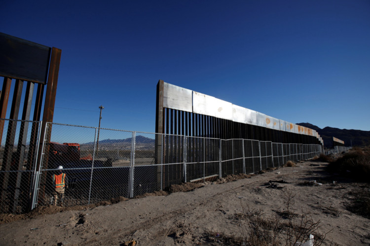Margarida Quintã e Luís Ribeiro da Silva vencem a 15ª edição do Prêmio Fernando Távora, O muro atualmente em construção na fronteira dos EUA com o México. Foto: José Luis Gonzalez / Reuters