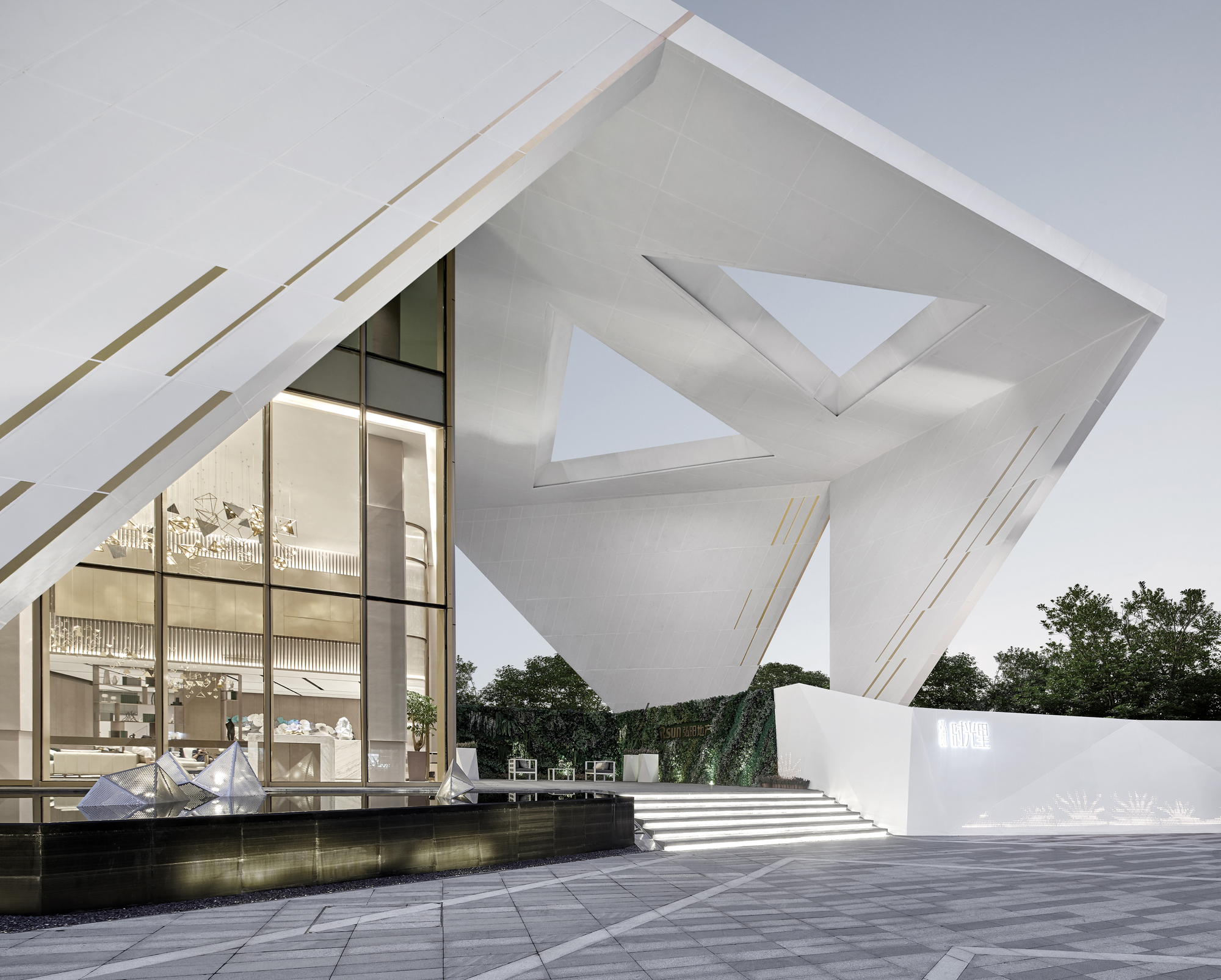 画廊 弘阳长沙时光里售楼处 / 上海彬占建筑设计 - 3