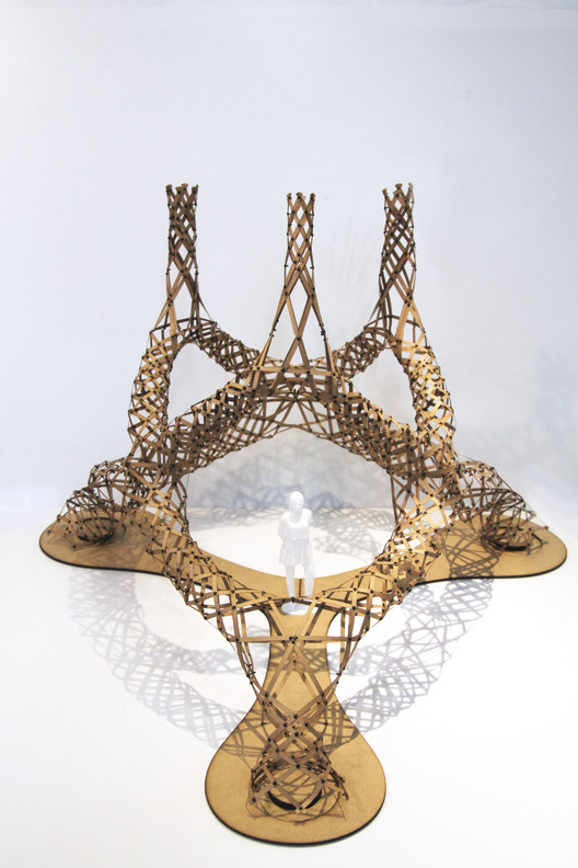 “编织丛林”设计中国北京2019开幕式装置 / 非静止建筑设计