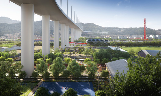 Stefano Boeri-led Team Wins Competition for the Parco del Ponte in Genoa Stefano Boeri-led Team Wins Competition for the Parco del Ponte in Genoa - Image 7 of 14