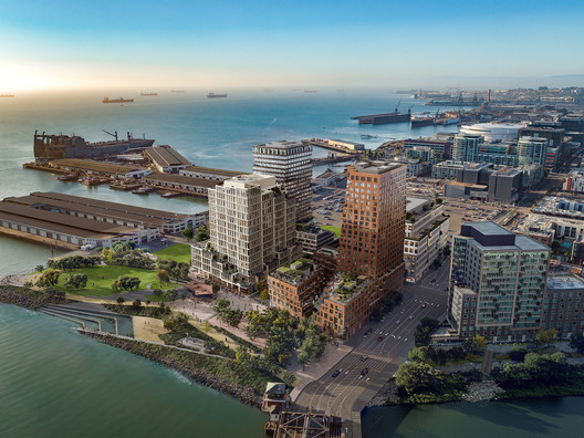 MVRDV projeta edifício de uso misto de 23 pavimentos em San Francisco - Imagem 1 de 3