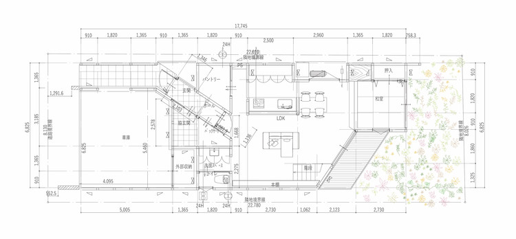 O 住宅，由图书墙联结空间 / BAUM - 14 的图像 17