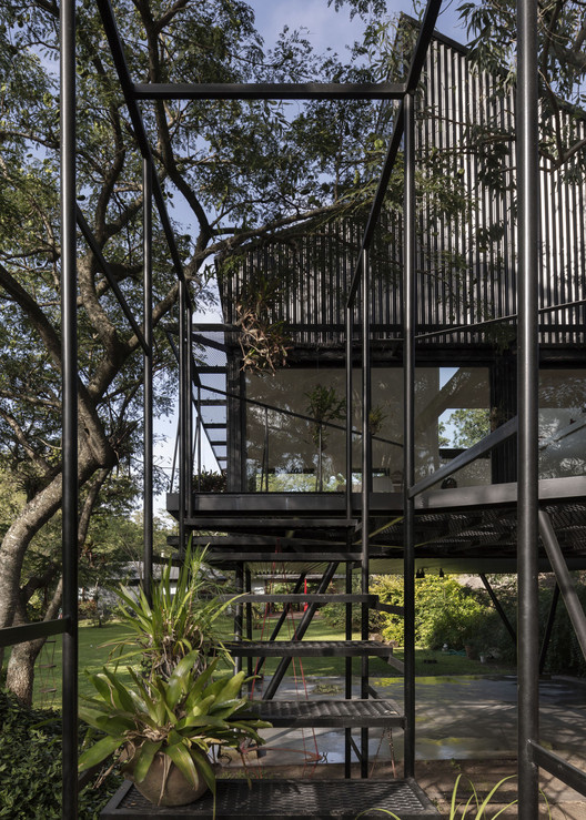 Casita del árbol / Paschetta Cavallero Arquitectos - Escaleras, Barandas