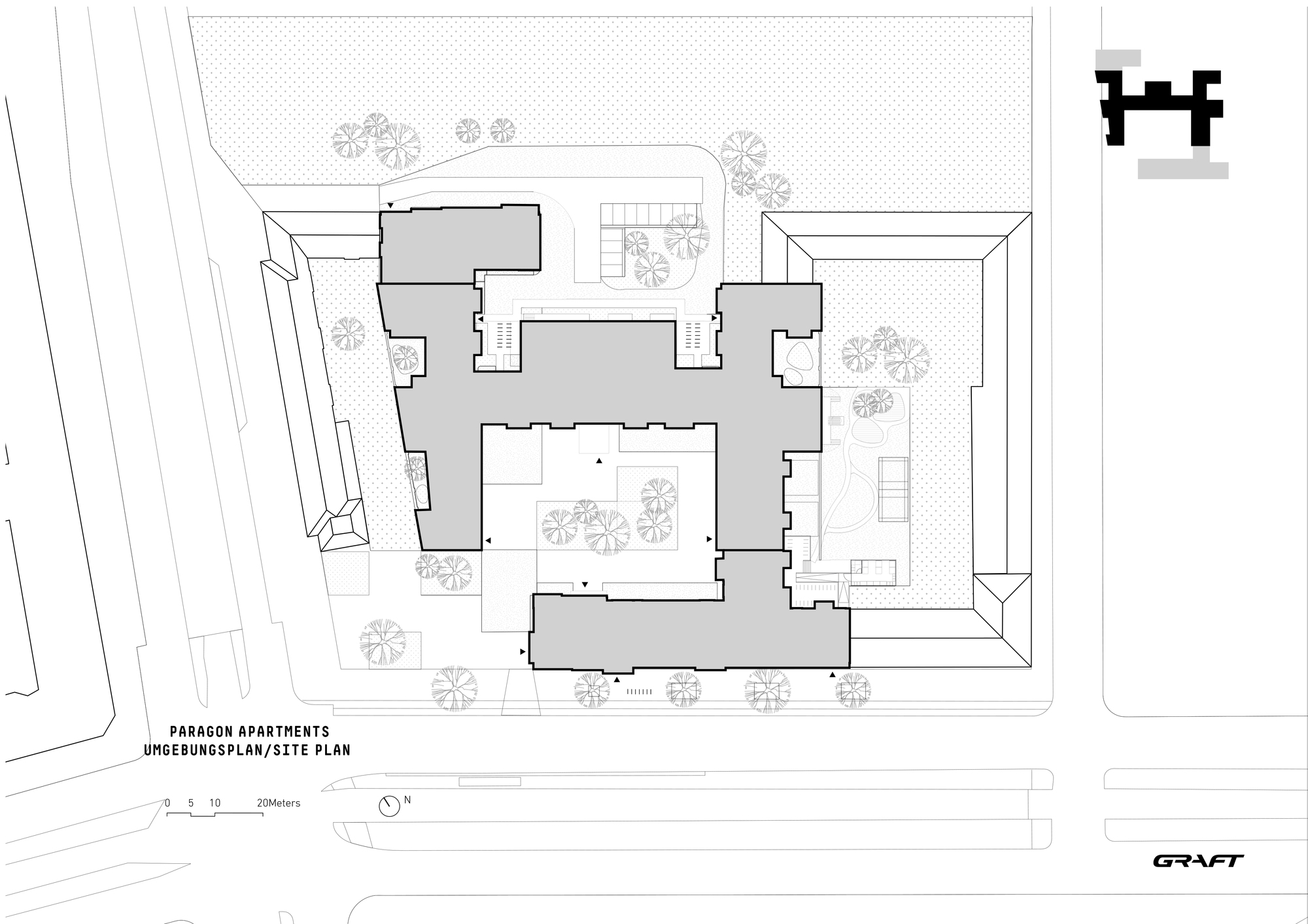 Gallery of Paragon Apartments / GRAFT 28