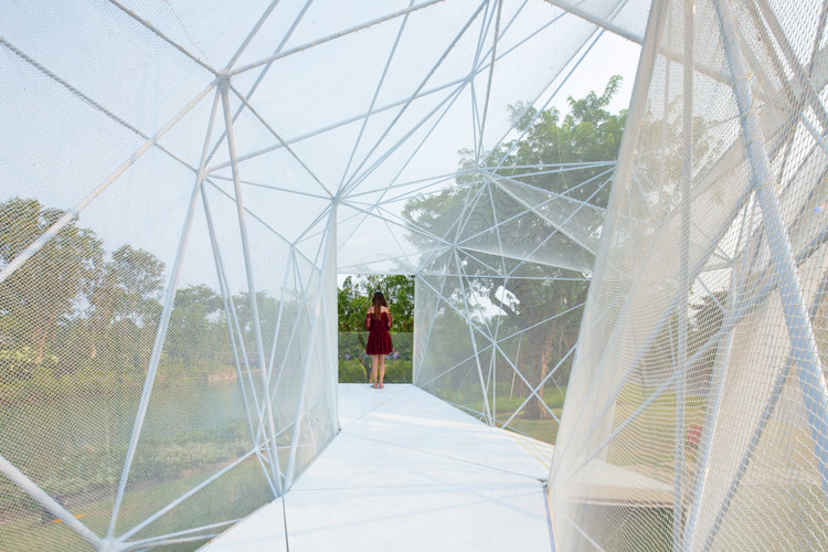 AirMesh Pavilion / AIRLAB - Glass