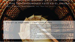 "Lo más contemporáneo está en el origen": palestra com Handel Guayasamin