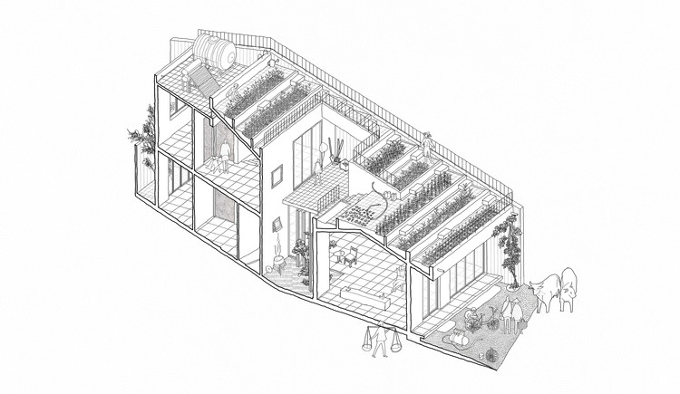 红色屋顶，越南传统农村住宅 / TAA DESIGN - 31 的图像 33