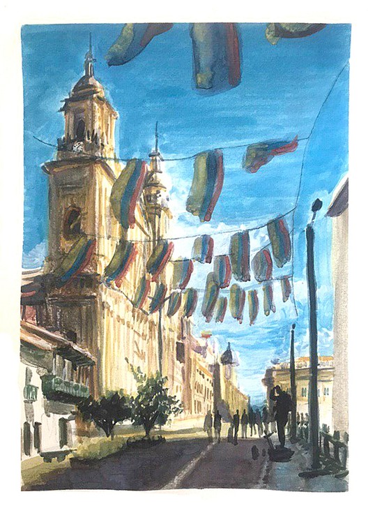 Urban Sketchers Bogotá: Public Spaces Through Freehand Drawing - Image 10 of 15