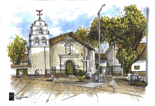 Urban Sketchers Bogotá: Public Spaces Through Freehand Drawing - Image 11 of 15