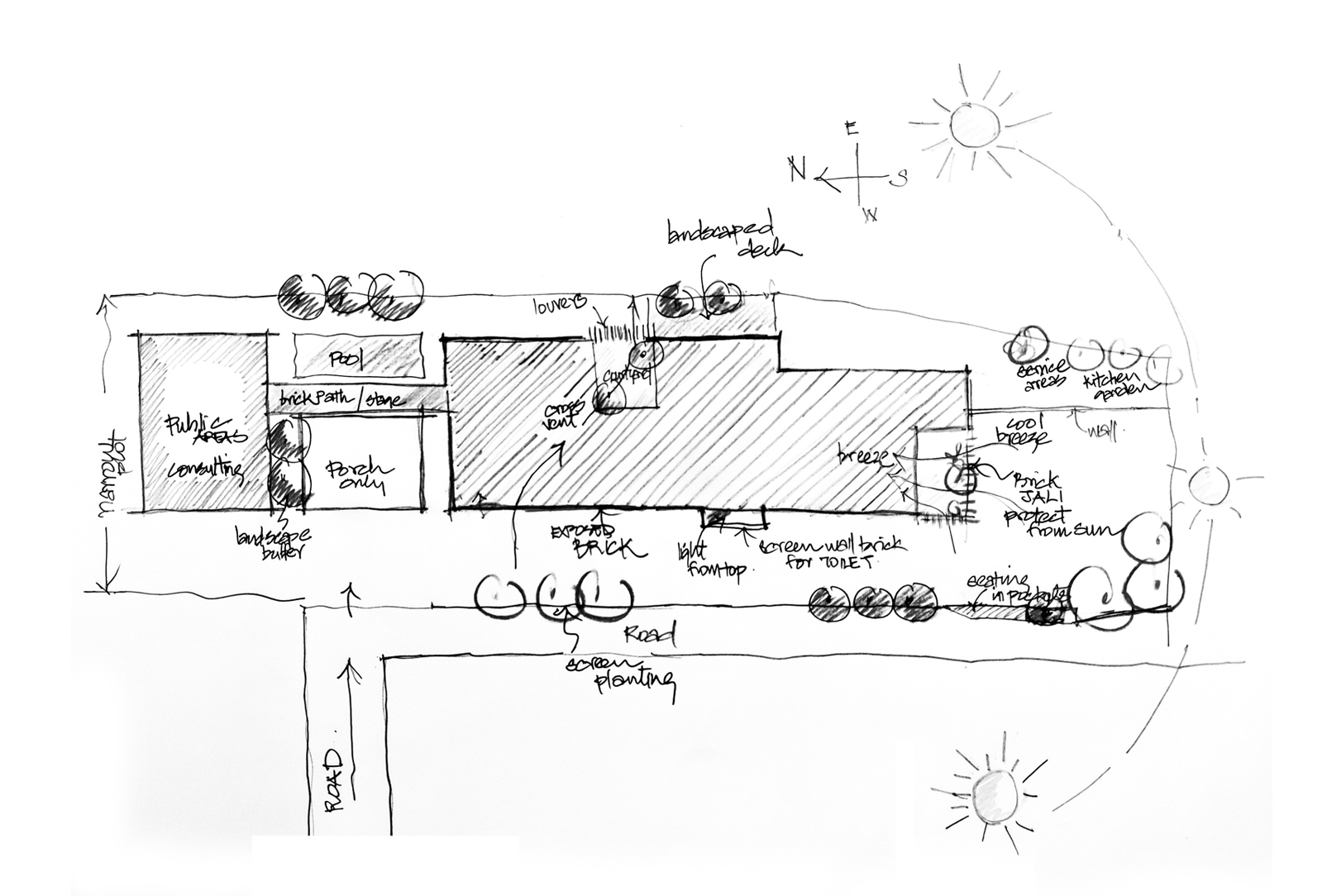 Gallery of The Brick House / Srijit Srinivas Architects 31