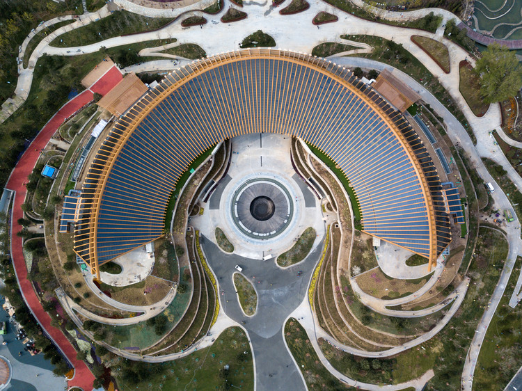 2019 International Horticultural Expo's China Pavilion. Image © Xinhua