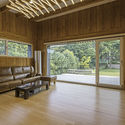 The CLT House / KAWA DESIGN GROUP Architecture - Interior Photography, Living Room, Windows, Beam