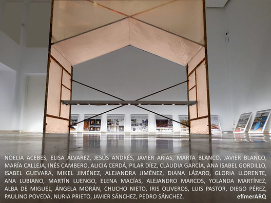 Scaffolding installations explore ephemeral architecture in Spain - Image 5 of 14