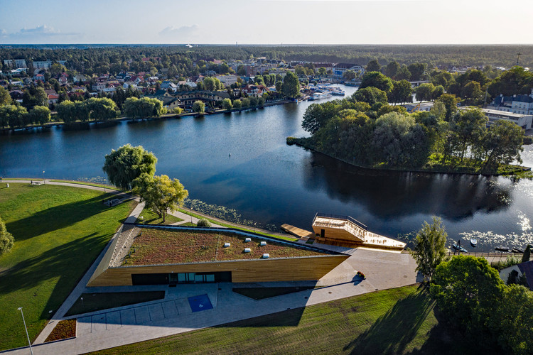 Canoeing Training Base / PSBA + INOONI - Waterfront, Cityscape, Coast