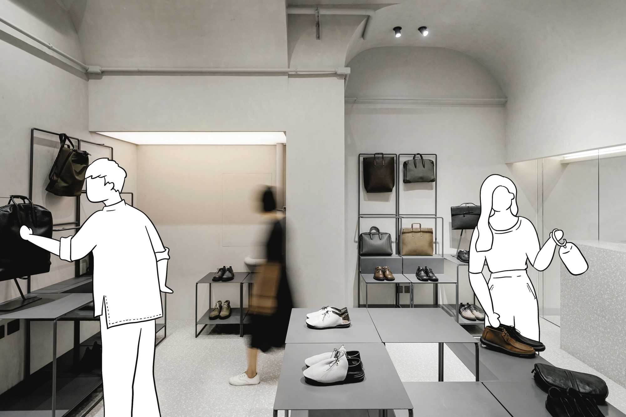 Gallery of SUREN Leather Goods Store / Wonder Architects 20