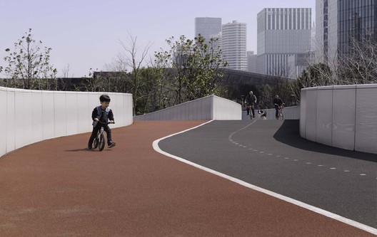 Pedestrian Bridge over Shanghai Taitong Ferry Station / Scenic Architecture Office - Image 15 of 36