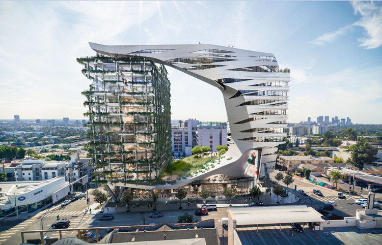 DO NOT TRANSLATE- Morphosis Designs Mixed-Use Project on the Sunset Strip in Hollywood - Image 2 of 3