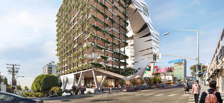 DO NOT TRANSLATE- Morphosis Designs Mixed-Use Project on the Sunset Strip in Hollywood - Image 3 of 3