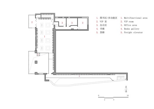 北京某书店设计 / 三文建筑/何崴工作室