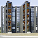 Hagmannareal Housing Development  / ARGE HAGMANNAREAL + weberbrunner architekten ag + Soppelsa Architekten - Exterior Photography, Apartments, Facade