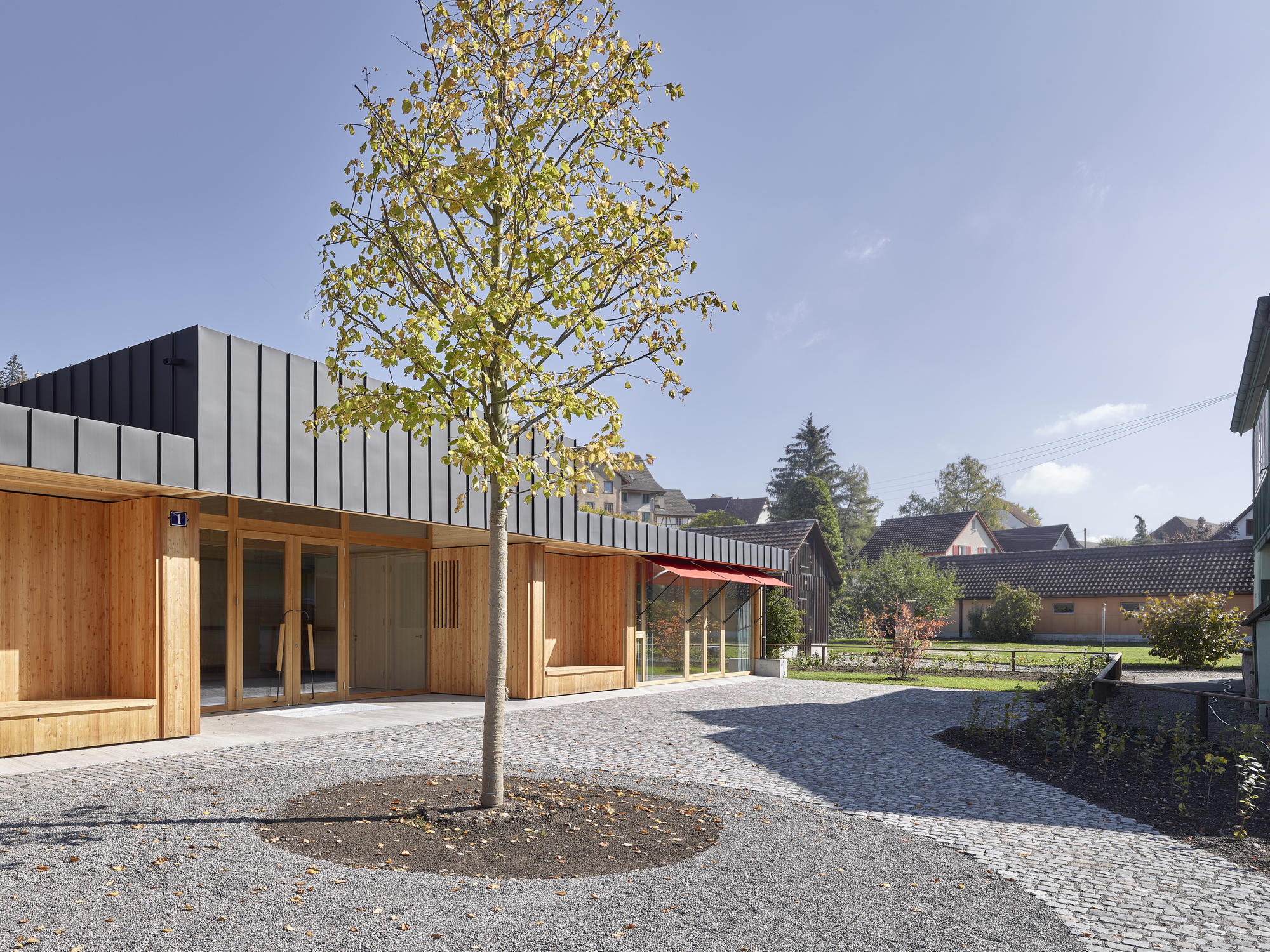  Gallery of Double Kindergarten Glattfelden / bernath+widmer - 7 