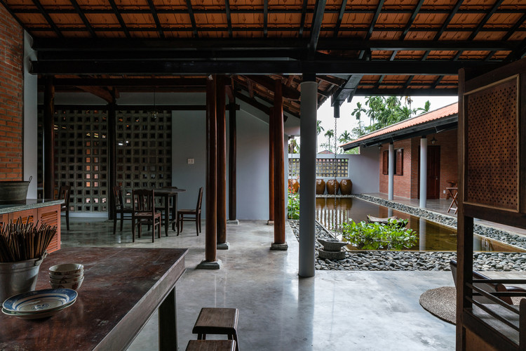 An's House  / G+ Architects - Table, Chair, Beam, Patio