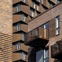 Nordbro Complex Student Residences / Arkitema  - Exterior Photography, Windows, Brick, Facade