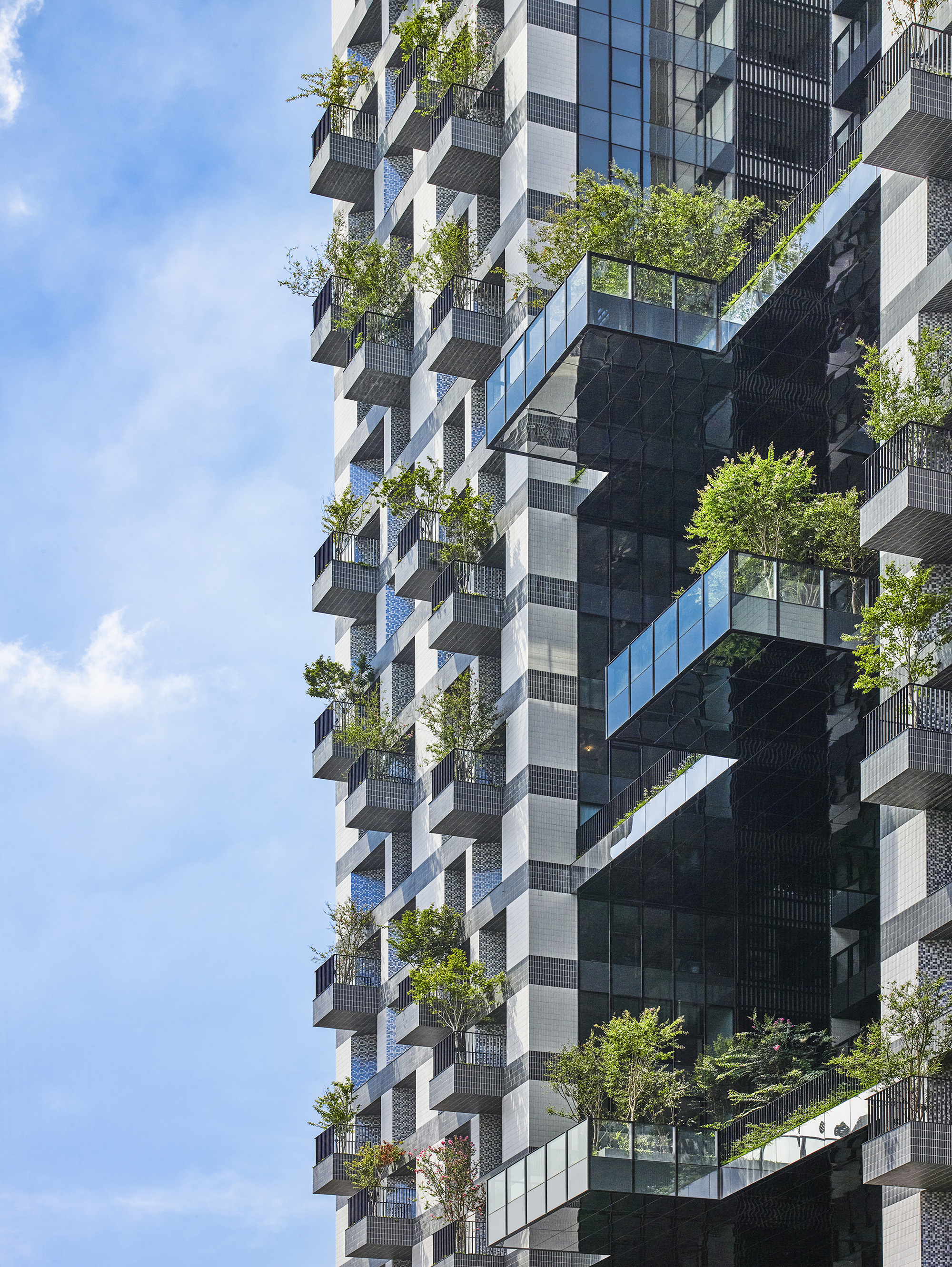 Gallery of Sky Green Residential & Retail Tower / WOHA 23