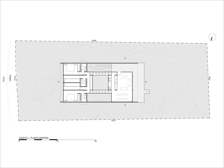 Exposed Concrete Houses in Argentina: 50 Projects and Their Floor Plans - Image 98 of 101